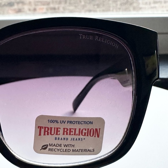 🌸TRUE RELIGION🌸 Black Sunglasses RT56397 - Picture 10 of 10